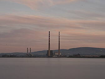 Poolbeg chimneys; beauty or bl...